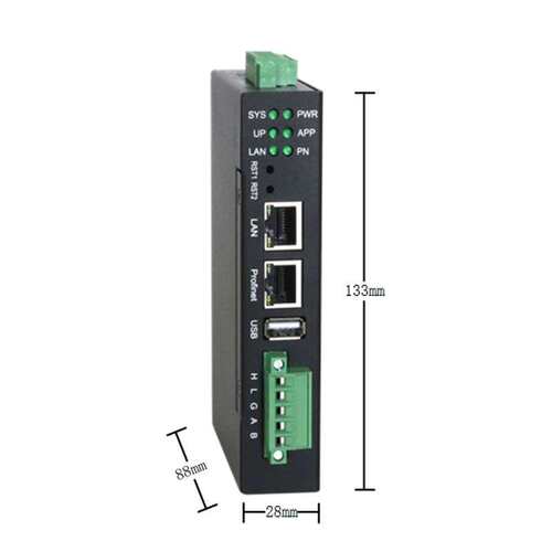 三格电子ModbusTCP转Profinet主站网关工业网桥协议网关转换器