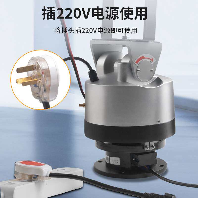 1000w自动旋转探照灯船用220V远程遥控水库鱼塘强光超亮氙气射灯