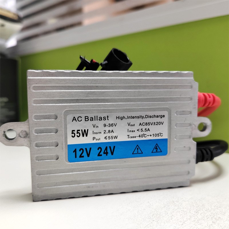 汽车hid安定器24V 55W货车专用 卡车氙气大灯高压包12-24V宽压