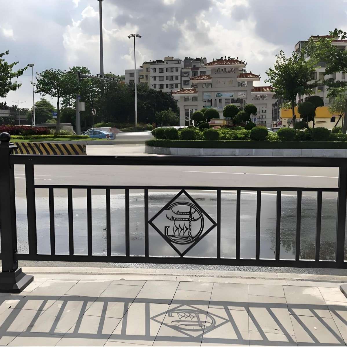 厂家直销防护栏防撞京式护栏市政护栏城市交通分流美化道路护栏