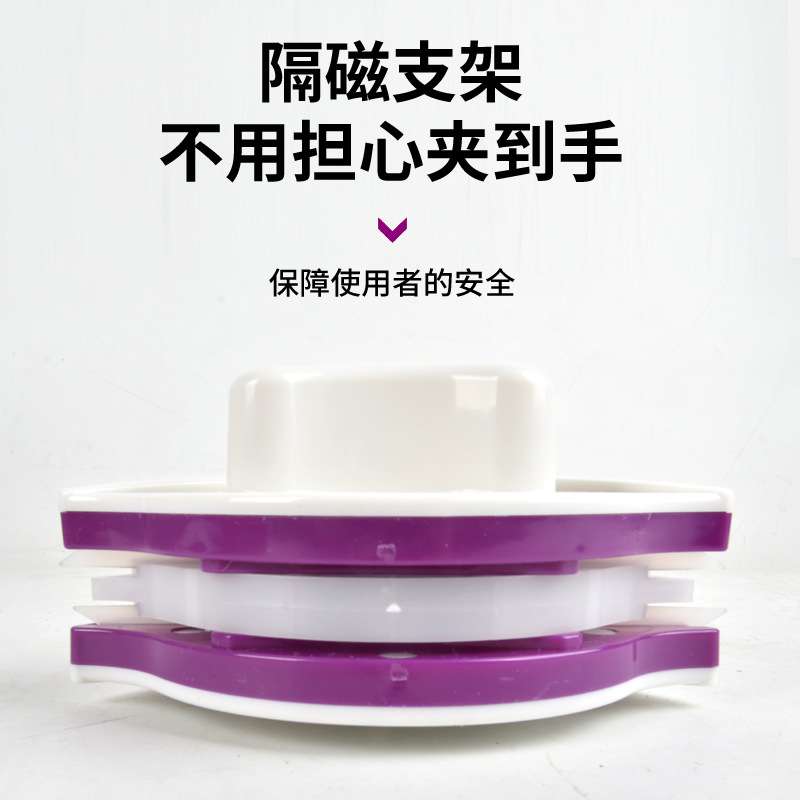 双面磁性玻璃擦窗器 强磁高层厚高楼玻璃清洁工具家用擦窗刮水器