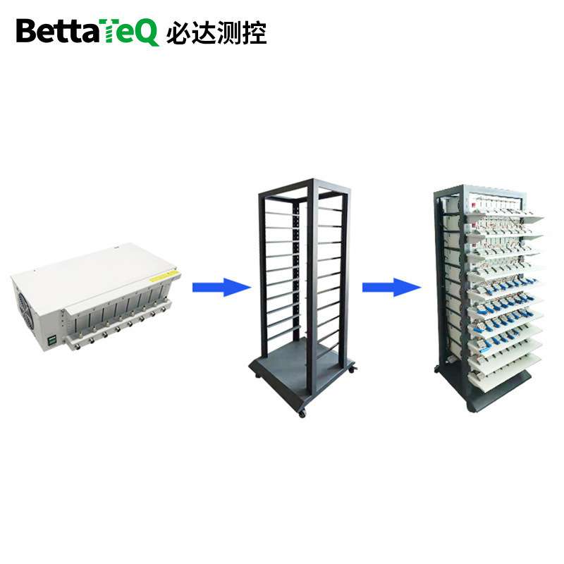 聚合物锂离子电池充放电柜 5V6A分容柜 电池老化容量仪