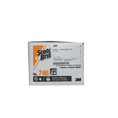 3M 746 铁板烧快速清洁百洁布15片/箱