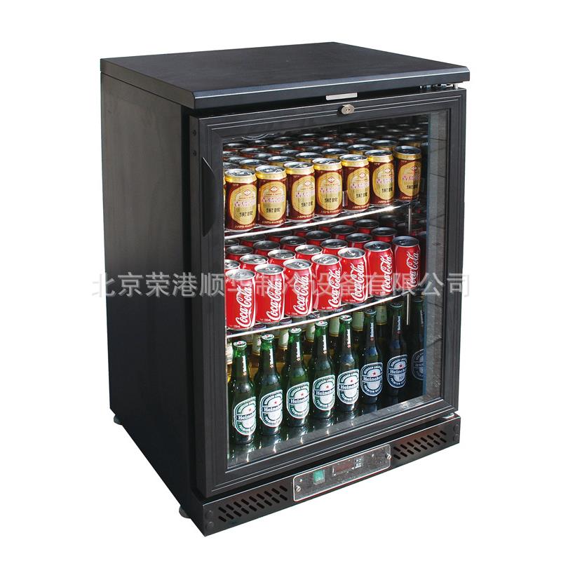 台下式单门酒水冷柜 商用冰箱酒吧冰柜风冷饮料柜酒水展示柜