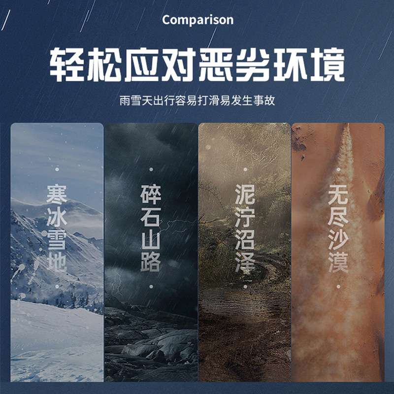 跨境隐形防滑链小车越野车SUV轮胎防滑链雪地冰雪路面防侧滑链条