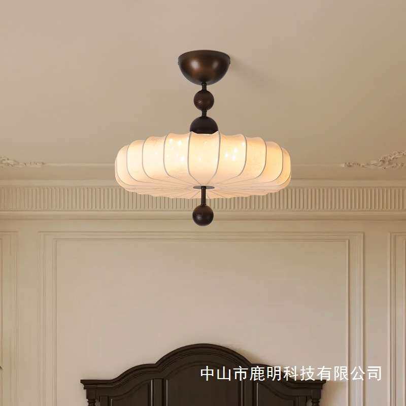 法式中古风吸顶灯副股级那鱼额客厅卧室书房个性餐厅灯温馨民宿灯