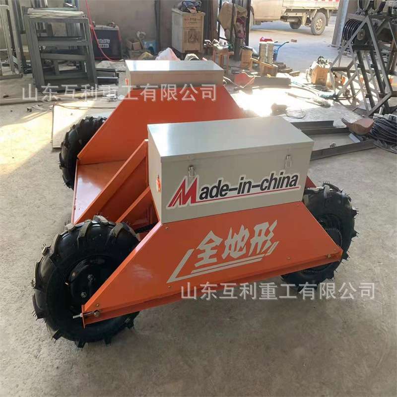 农林果园生态园搬运工具全地形遥控越野运输车 四驱运输车