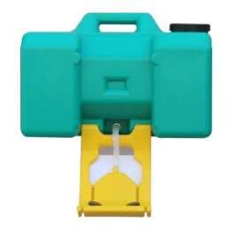 众御H7501便携式洗眼器复合式紧急冲淋ZYES01-S 不锈钢盆式洗眼器