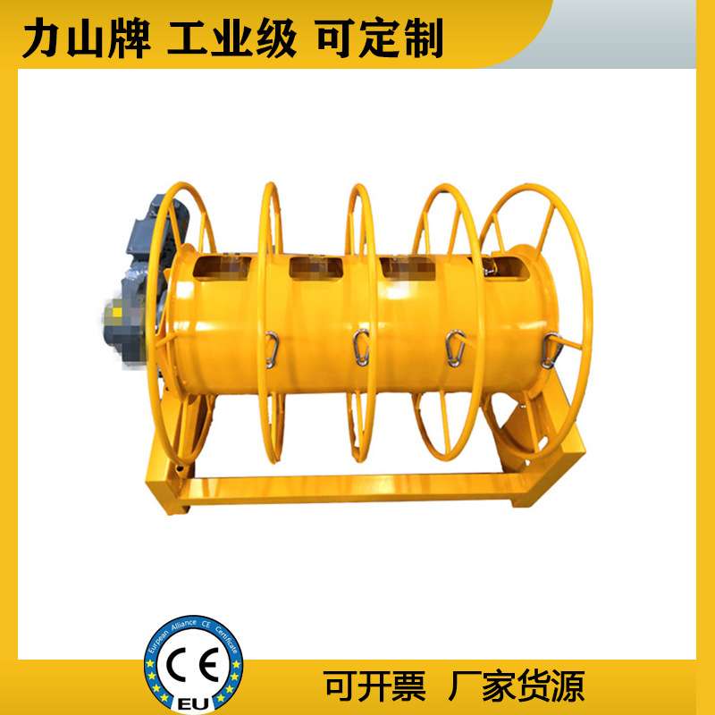 电动滑环自动收线器工业大电缆移动式500米卷筒高压重型卷管器