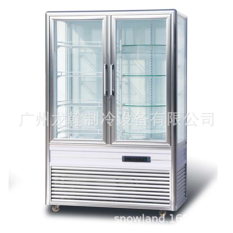 立式双门玻璃蛋糕冷藏展示柜商用水果熟食甜品风冷保鲜冷藏冰柜