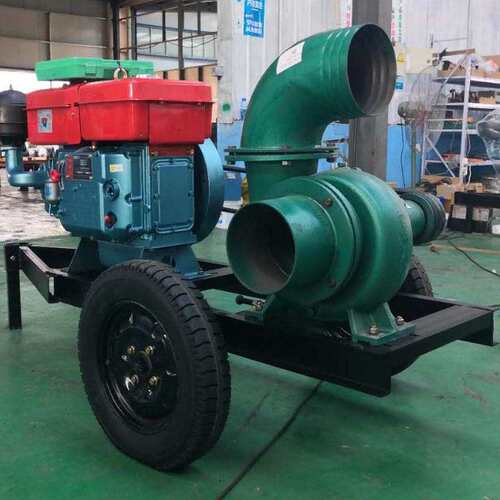 小型200口径8寸水泵机组 23kw防汛排涝移动泵站移动方便防汛泵车