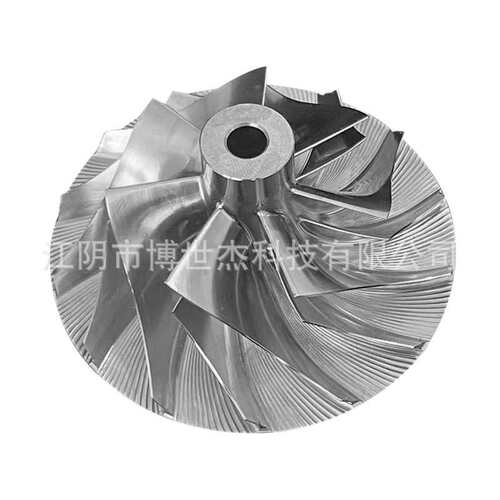 五轴cnc加工非标汽车零件发动机涡轮增压叶轮机加工水泵叶轮加工