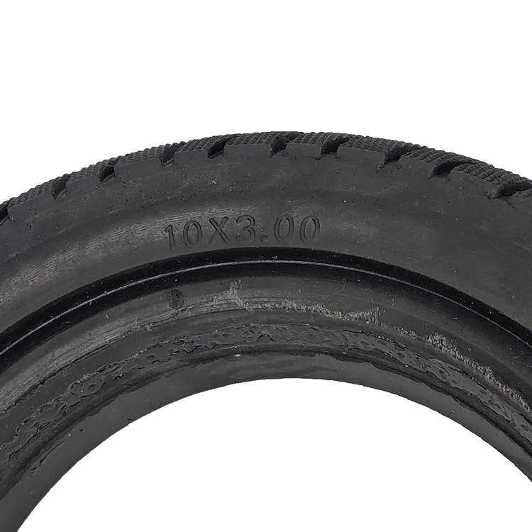 电动滑板车轮胎10x3.0实心胎10寸轮胎10*2.70-6.5免充气轮胎
