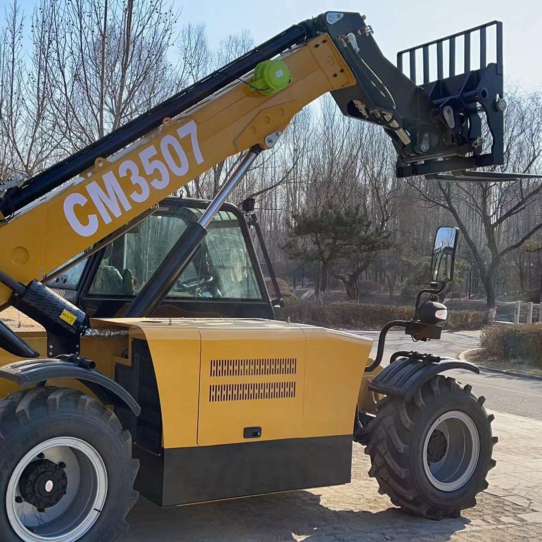 建筑材料搬运设备叉车前端轮式装载机叉装机四驱燃油越野叉装车