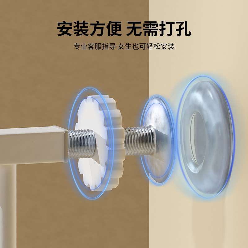 护栏儿童安全门围栏婴儿门栏防护栏宝宝门口栅栏宠物厨房栏杆带门