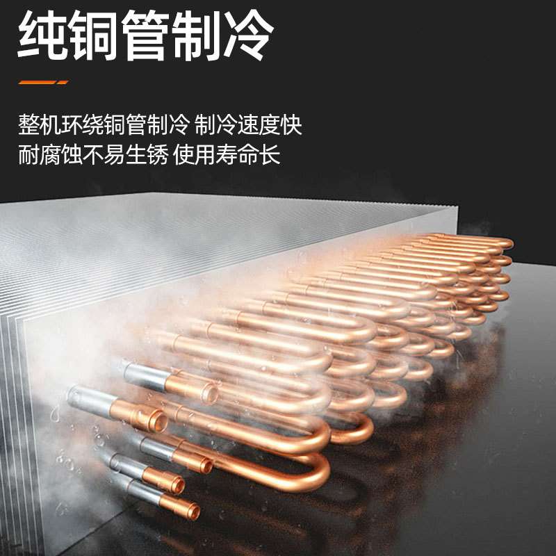 分体式冷藏展示柜立式风冷超市便利店美宜佳冰柜四门饮料保鲜柜