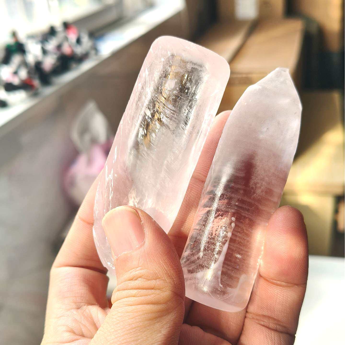 白刚玉材料 合成白刚玉原料 12#白宝石原材料 戒面雕刻原材料