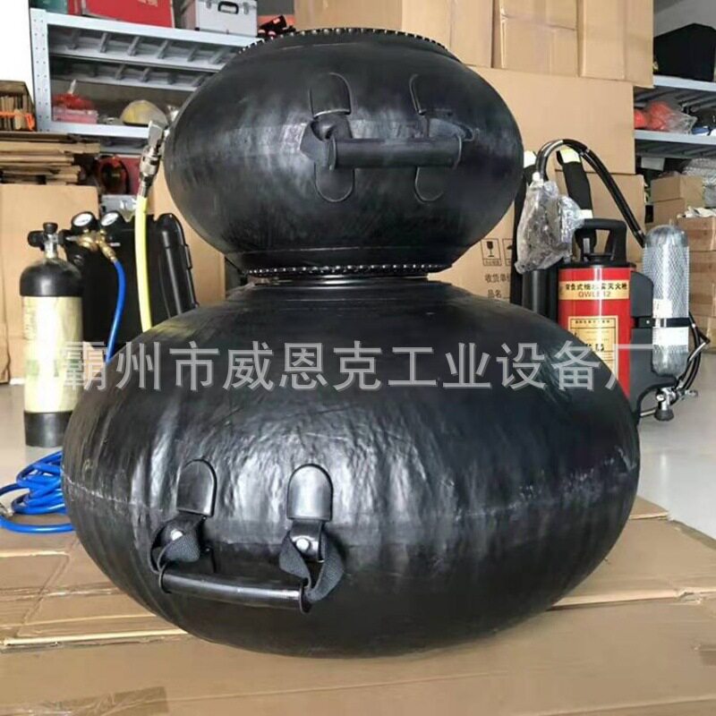 道路桥梁倒塌圆形起重气垫