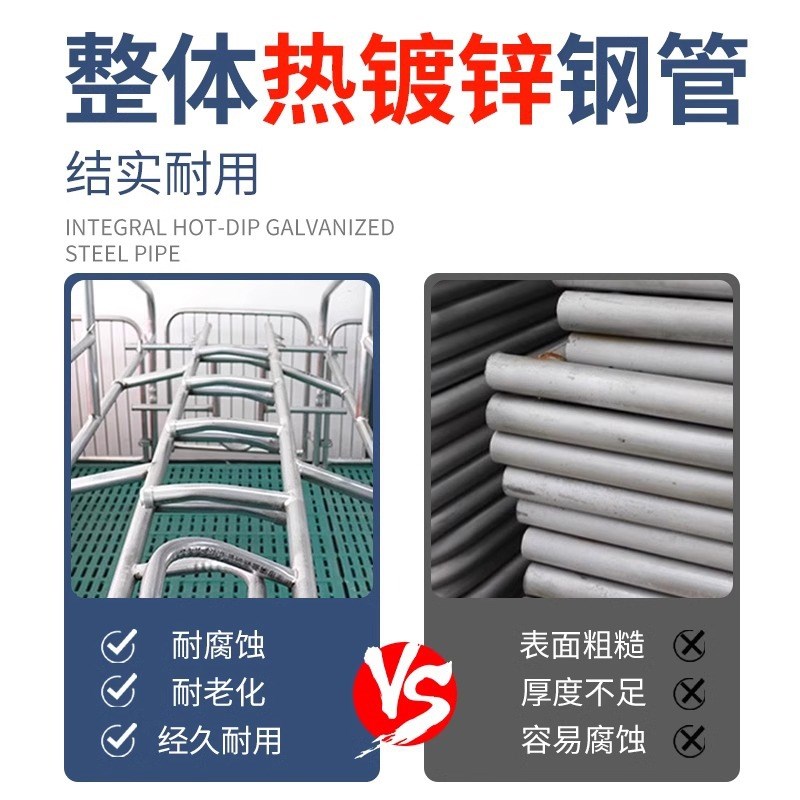 母猪产保一体双体单体产床保y育一体两用复合粪板加厚分娩母猪定