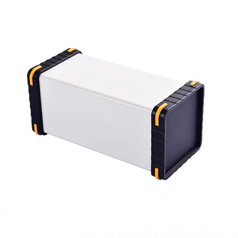 加工铝合金仪器机箱 台式仪表电源外壳 控制J器壳体100x100x220