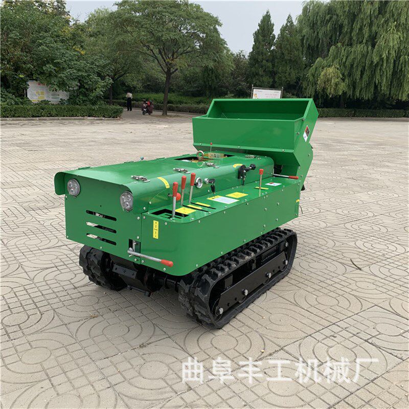 沃柑园小型履带旋耕机硬土质小型履带微耕机柴油大马Y力果树施肥