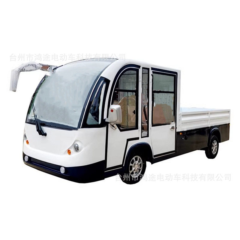 汽车式双排五座电动小货车2米2厢