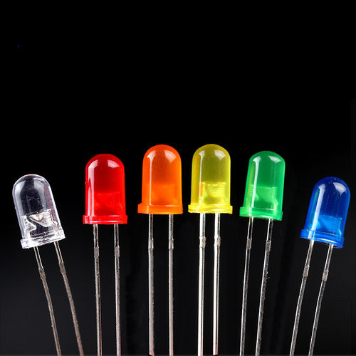 F5 F3圆头雾状橙发橙光高亮led直插灯珠5mm橙光LED插件发光二极管