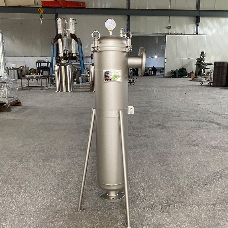 304316L不锈钢袋r式过滤器 水处理大流量 工业级布袋过滤设备
