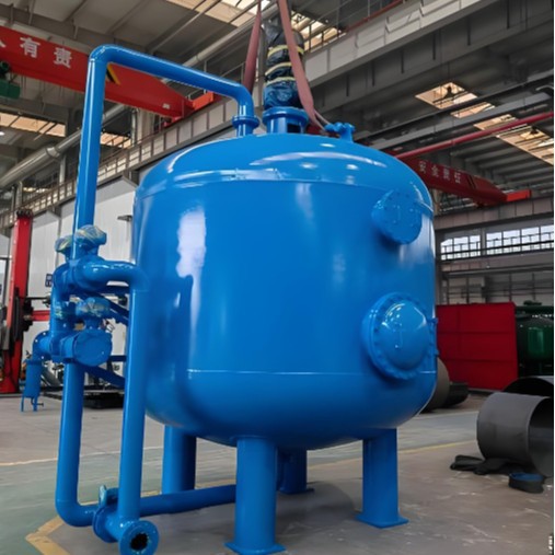 纤维球石英砂双层滤料工业过滤器