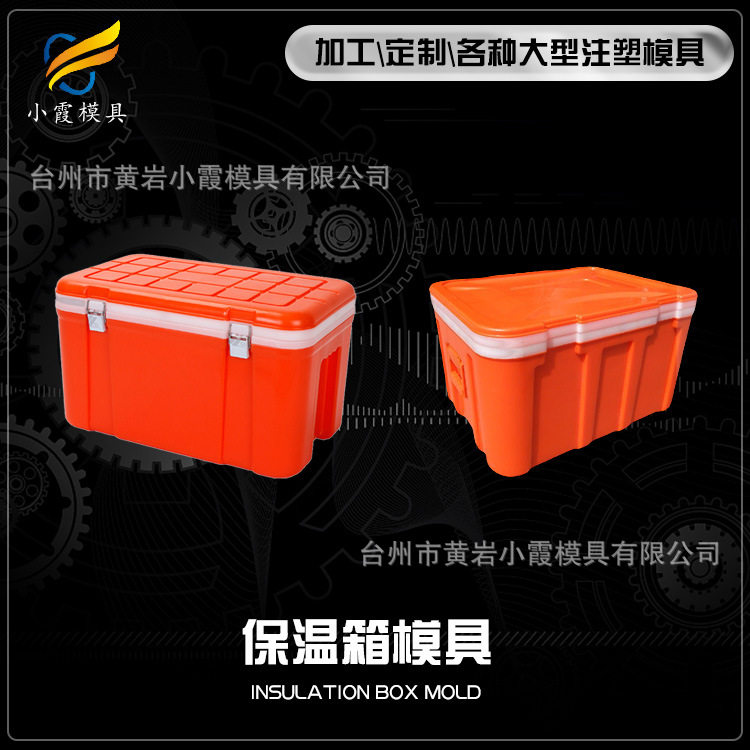 塑料保温箱注塑模具制造