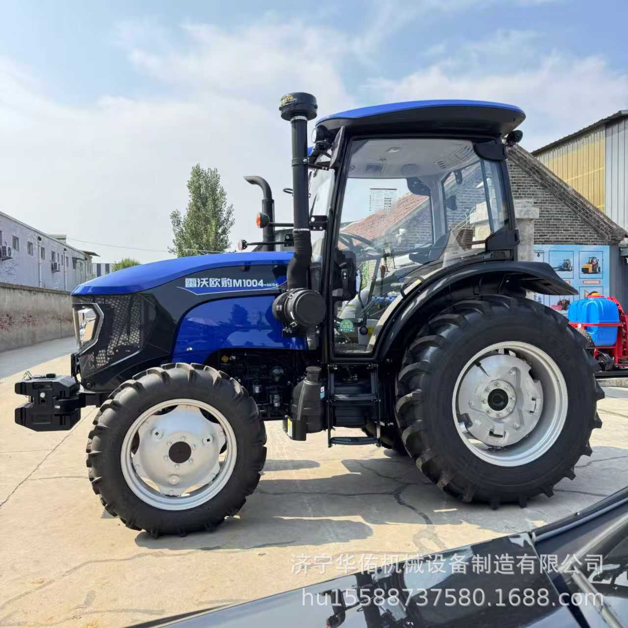 新款雷沃M1004-3B四驱全柴发动机大马力四轮农用车雷沃拖拉机