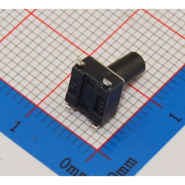 轻触开关 6X6X10MM 6*6*10 SMD 贴片4脚 微动开关 按键开关 编带