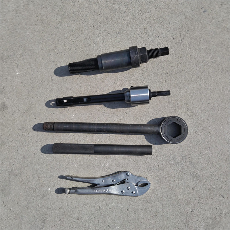 冷凝器拔管工具 蒸发器铜管维修换管工具 取管设备带拔头割刀
