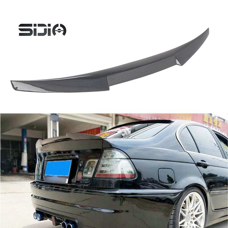 适用于99-05款宝马M3 E46 2门 M4款碳纤维尾翼扰流板工厂直销