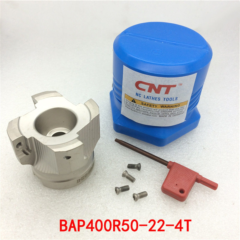 BAP直角台肩面铣刀盘BAP400R50-22-4T平面刀盘