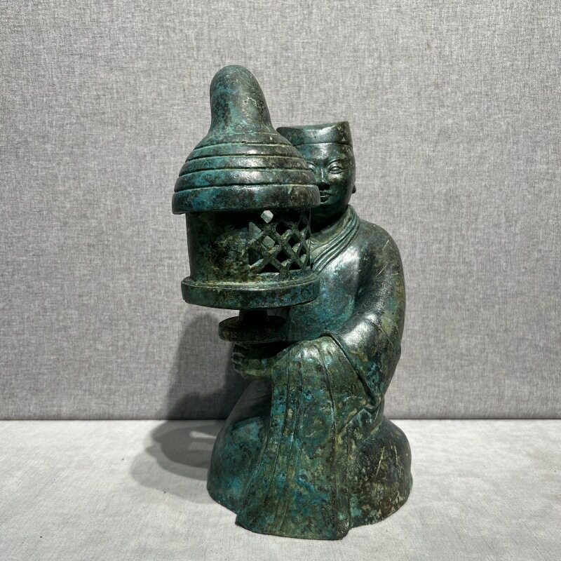 长信宫灯仿古青铜器长信宫灯古代宫灯工艺品博古架摆件厂家直销铜