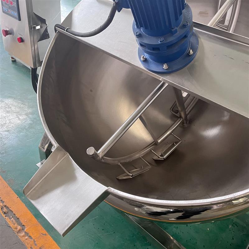支持卤制品卤菜加工机器夹层锅大型酱牛肉卤肉锅商用熟食加工