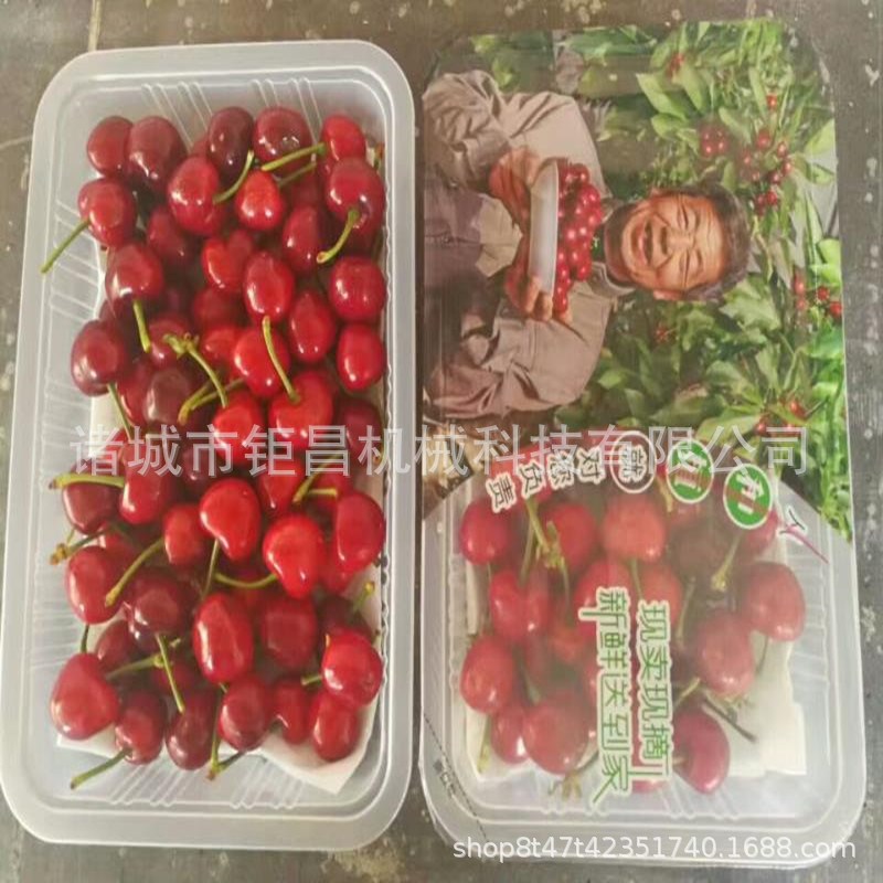 水果盒式气调包装机全自t动封口卤制品熟食快餐真空包装机型号齐