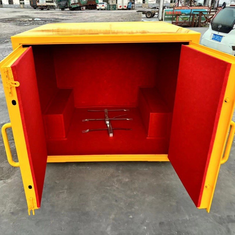 皮卡车后斗工具箱 移动式爆炸危A险品运输柜 后开门火工品储运柜