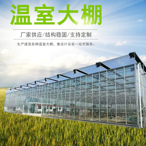 玻璃温室大棚农业观光智能种植栽培温室建造温室工程建设