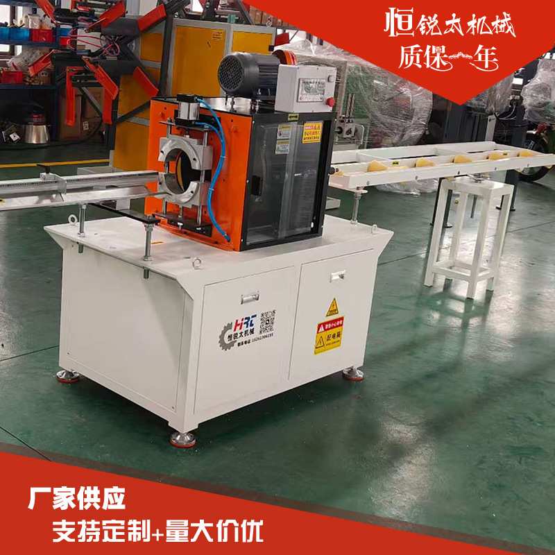 pvc排水管管材无屑切割机160型管径线下自动分切定长切割机