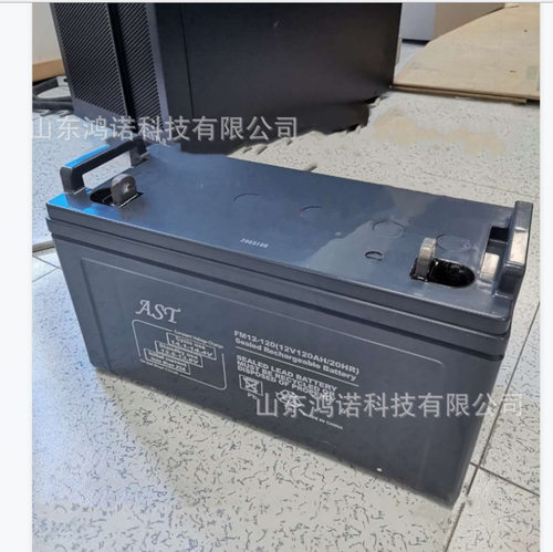 AST蓄电池FM12-100免维护12V100AH20HR直流屏UPSEPS电源应急电瓶