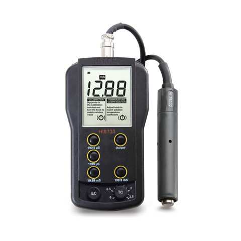 哈纳HANNA HI8733电导率仪 水质EC测定仪电导仪器