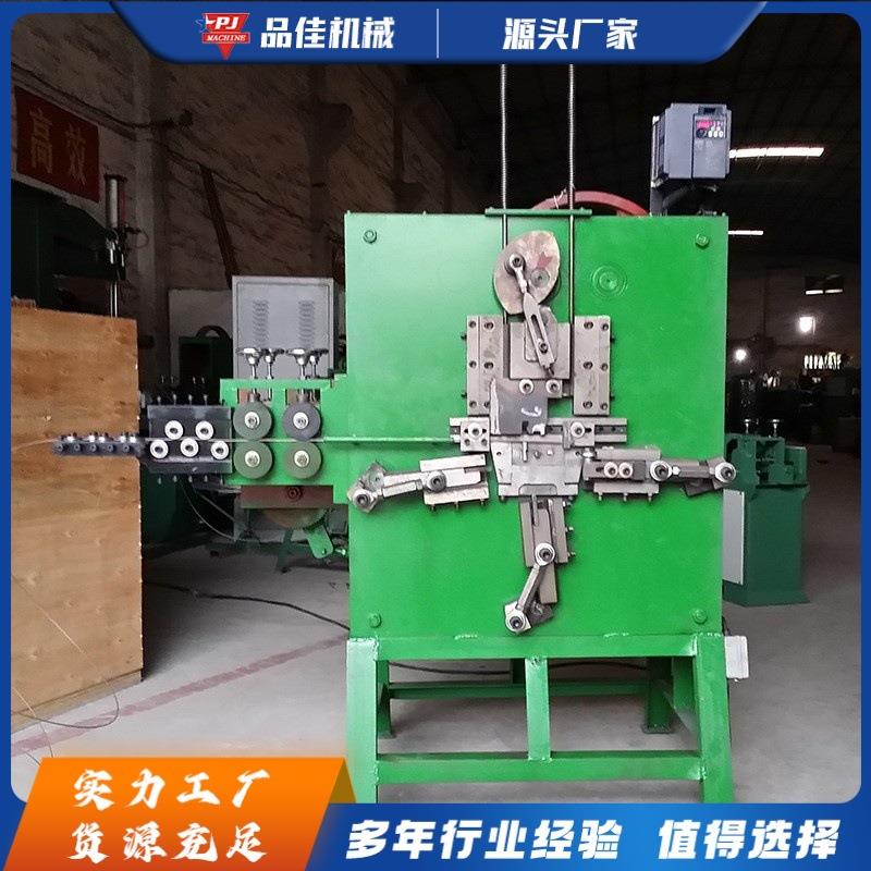 铁丝钢丝折弯成型机 衣架挂钩扣成型设备 全自动金属线材打扣机