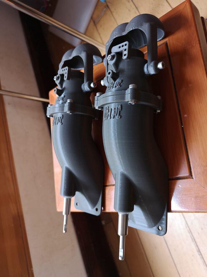 80mm喷水推进器泵喷推进器喷泵推进器带转向和倒车