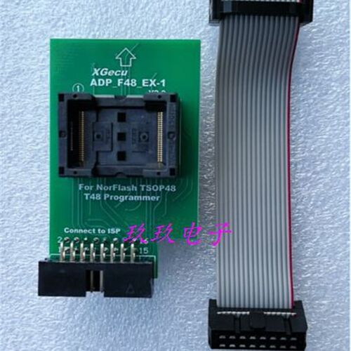 TSOP48 NOR测试座 烧录座 ADP_F48-EX-1 T48W编程器专用适配座
