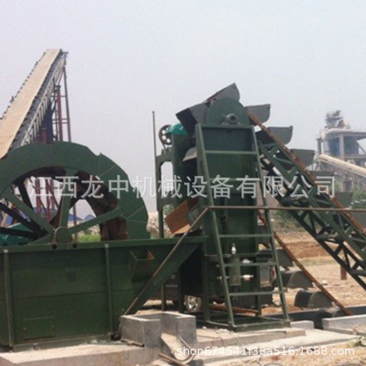 现货1000型挖斗式洗砂机图纸