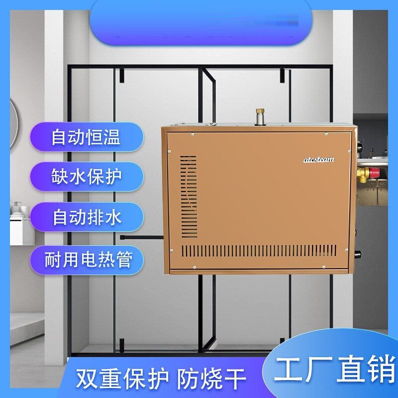 实力工厂家用不锈钢桑拿蒸汽机控温浴室蒸汽发生器