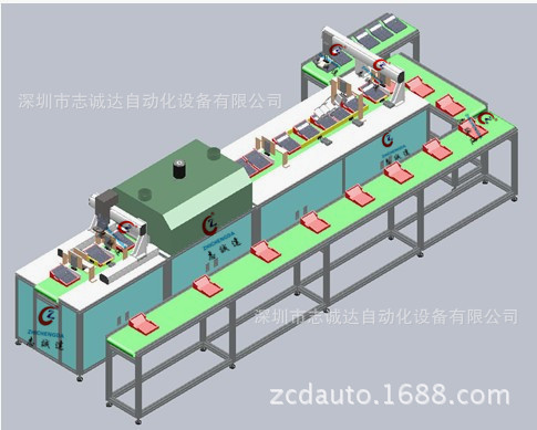 计算器显示面板自动点胶机