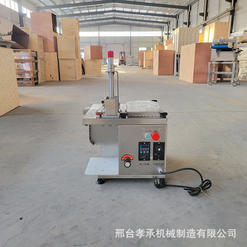 全自动鲜肉切g片机小型电动火锅店新鲜牛羊肉切片机猪肉鸡胸肉机
